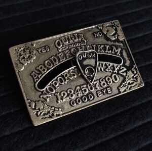 NEW Gold Ouija Enamel Pin